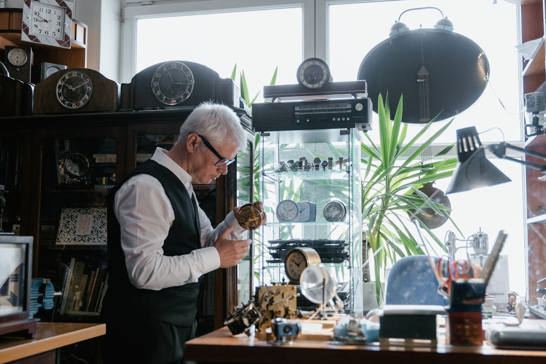 Montre de luxe entretenue