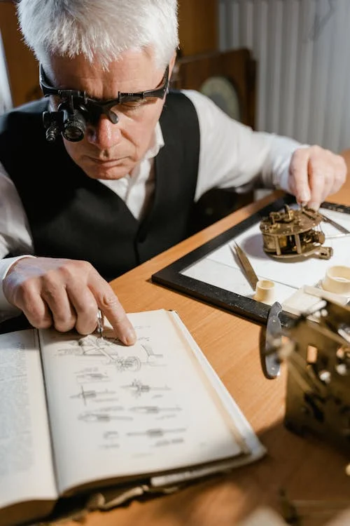 Restauration d'une montre vintage